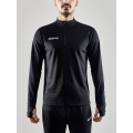 Craft Sport-Langarmshirt Evolve Halfzip - strapazierfähig, aus Stretchmaterial - schwarz Herren